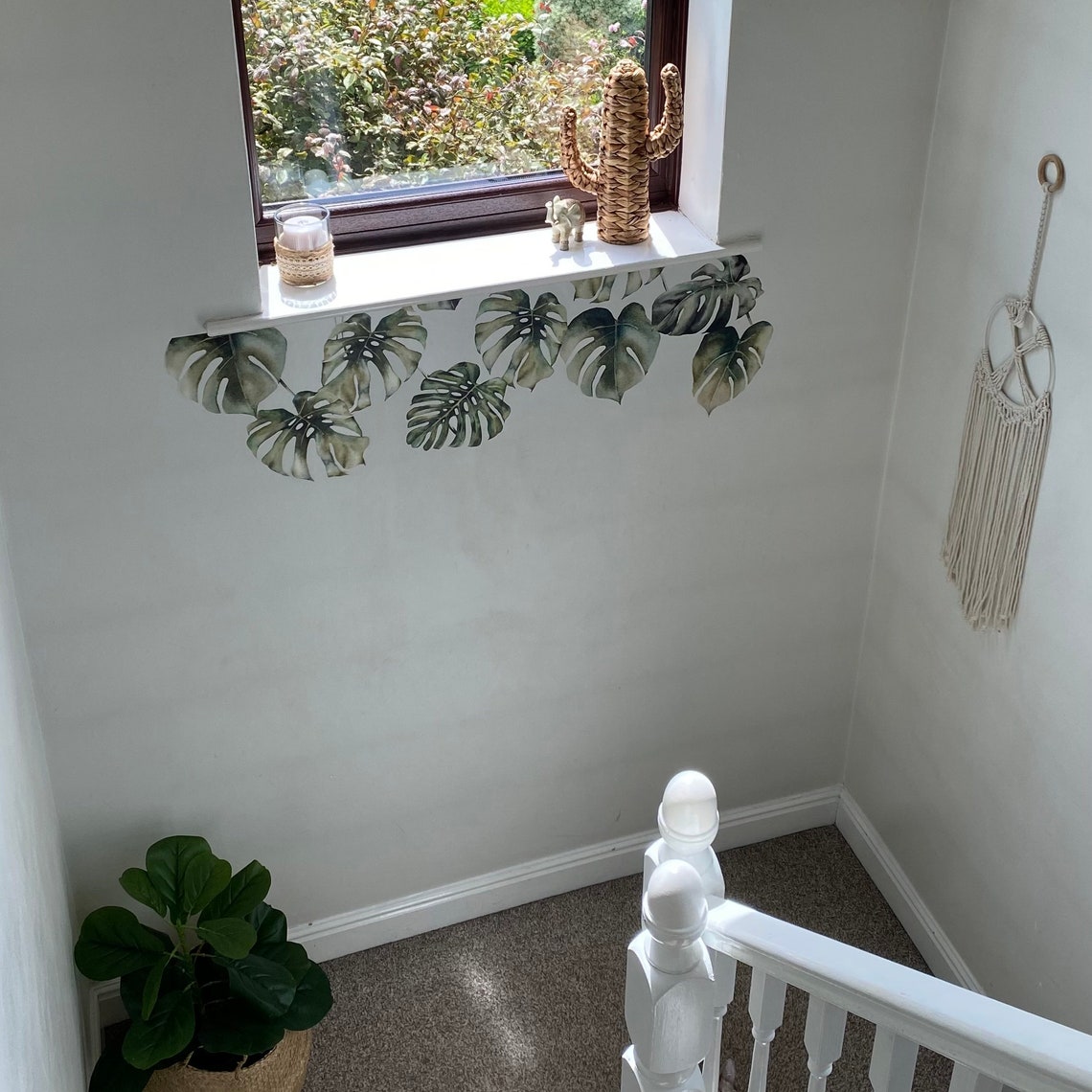 Tropical WALL DECAL Border Nursery Wall Decal Watercolour Etsy UK