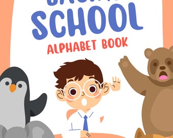 Back to school alphabet book from A-Z