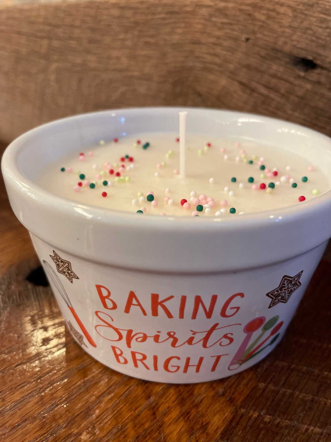 8oz Christmas Cookie Candle Etsy