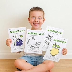 ABC Coloring Book for Toddlers | Preschool Alphabet Learning