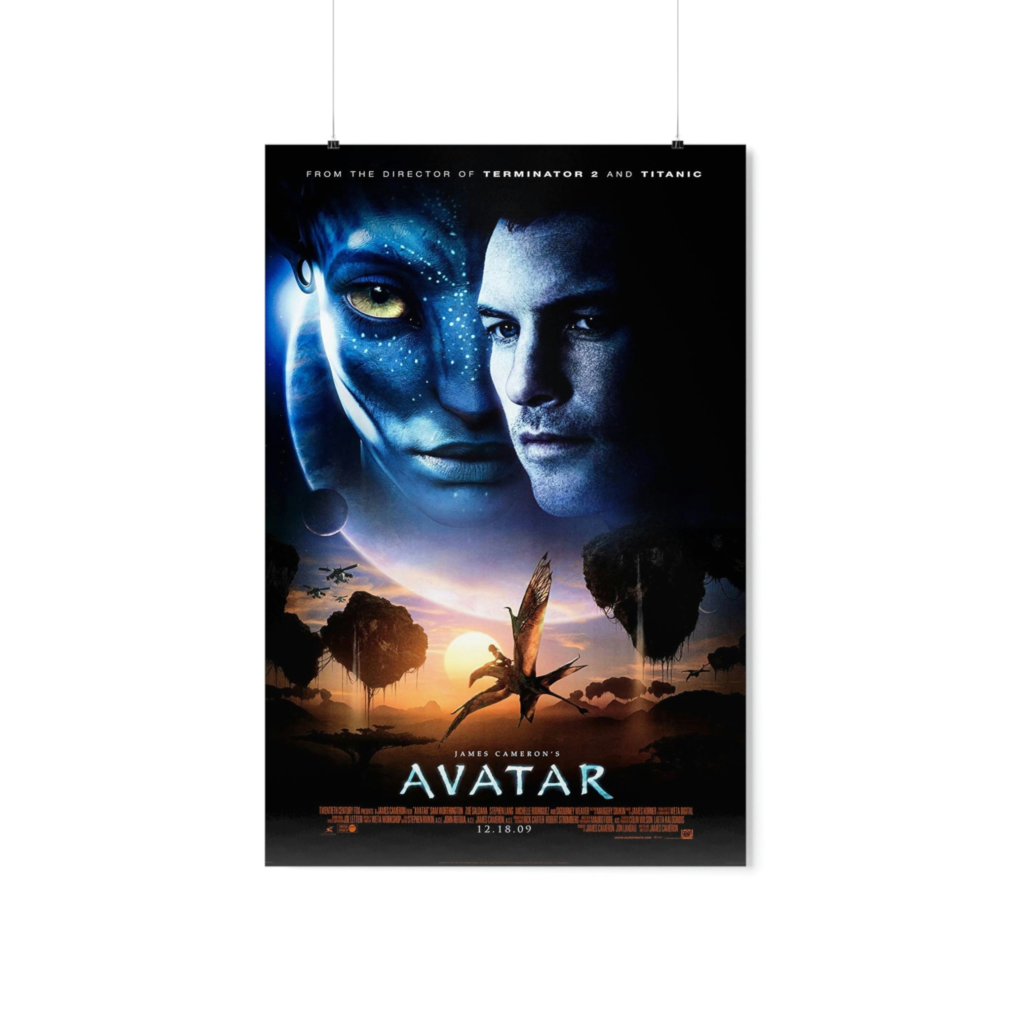 Avatar Movie Poster Premium Matte Vertical Posters - Etsy Avatar Movie Poster Premium Matte Vertical Posters - Etsy