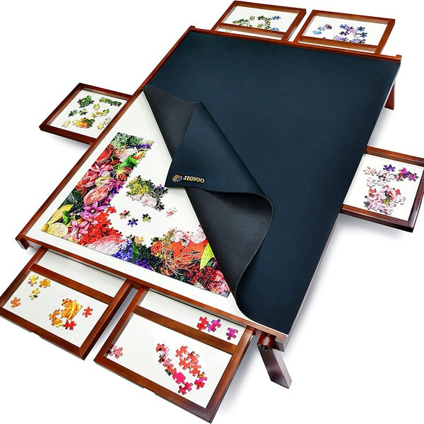 Puzzle Table Etsy