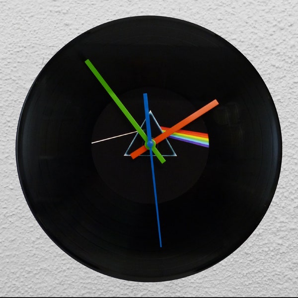 Horloge Disque Vinyl 33t - Pink Floyd  Dark side of the moon