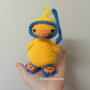 Diver Duck Crochet Pattern