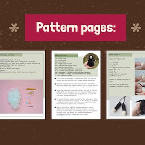 Severus Crochet Pattern , PDF-pattern doll, crochet pattern Severus, amigurumi pattern image 2