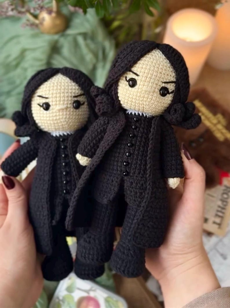 Severus Crochet Pattern , PDF-pattern doll, crochet pattern Severus, amigurumi pattern image 4