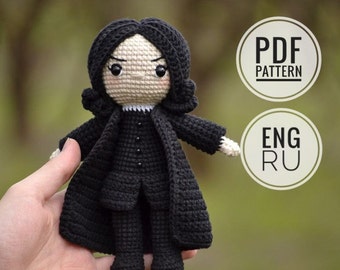 Pattern Severus, PDF-pattern doll, crochet pattern Severus, amigurumi pattern
