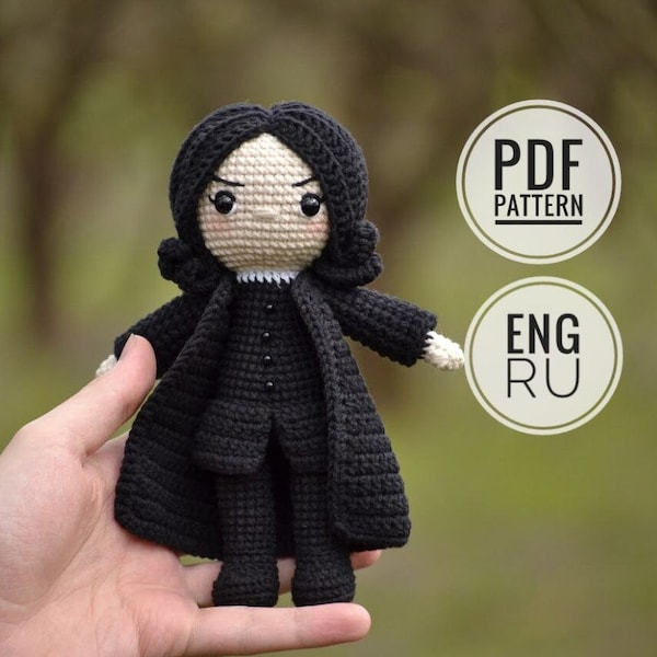 Anleitung Severus, PDF-Anleitung Puppe, Häkelanleitung Severus, Amigurumi-Anleitung