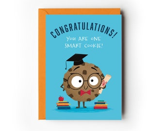 Smart Cookie Congratulations Card