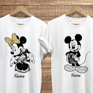 Mickey and Minnie Matching Shirts, Disneyworld Family Trip Shirts, Disneyland 2023 Shirts, Disney Group Shirts, Personalized Disney shirts