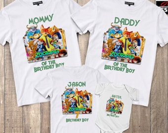 Zootopia Custom Bday Shirt, Zootopia Birthday Shirt, Zootopia Number TShirt, Disney Zootopia Birthday shirt, Judy Hopps Shirt, Toddler shirt