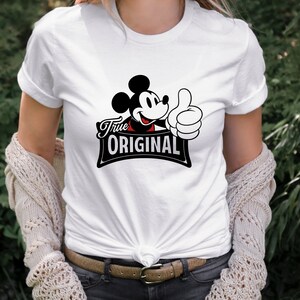 Vintage Mickey Mouse T-Shirt for Your Disney Vacation, Disney Vibes with Classic Mickey Mouse Shirts for Your Magical Trip