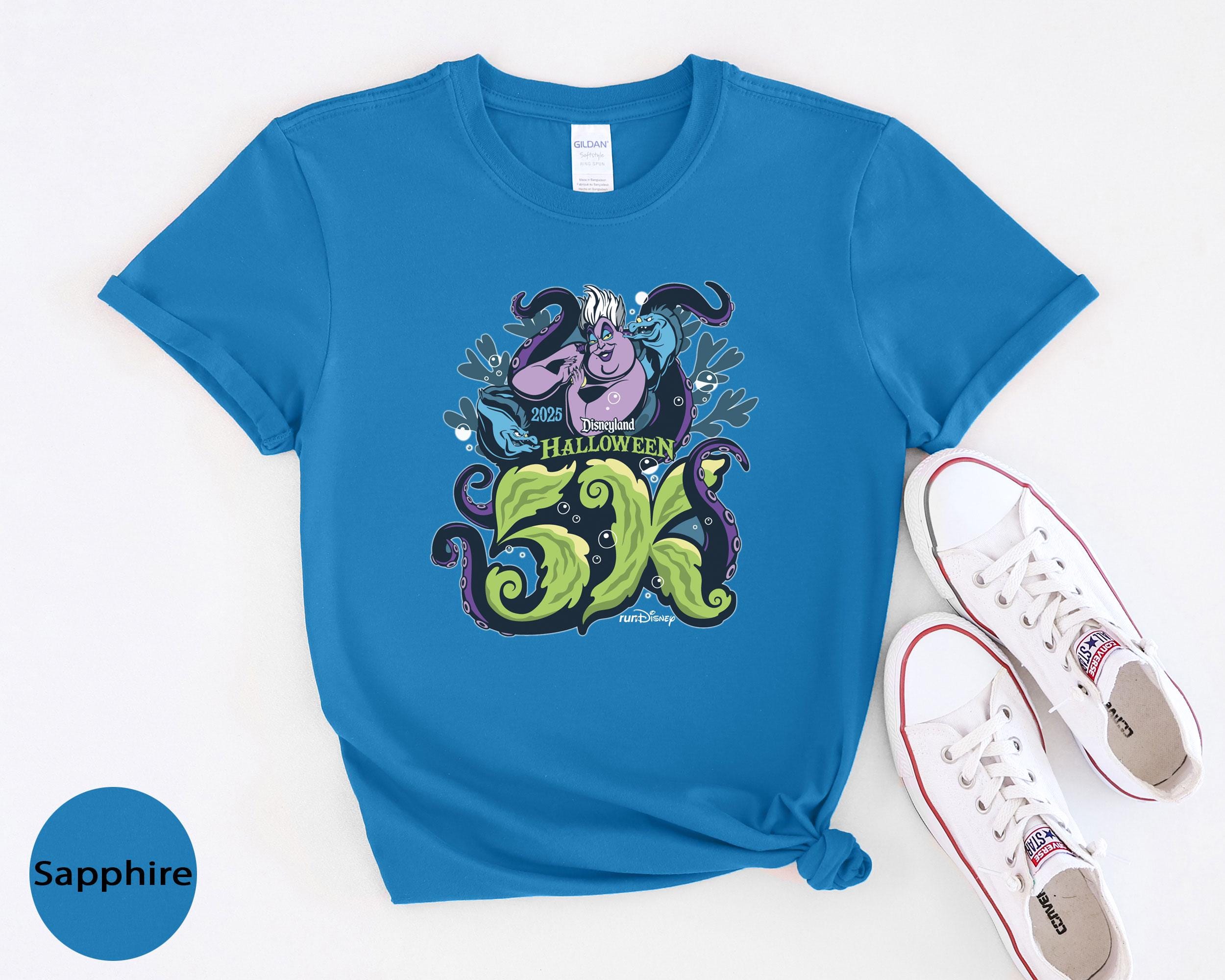 2025 Rundisney 5K Halloween Marathon Shirt - Disneyland
