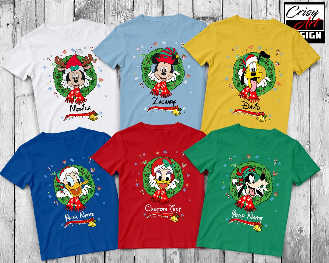 Magic Kingdom Family Christmas Shirt, Family Christmas Matching Shirt