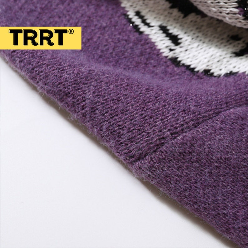 2022 TRRT Anime Girl Knitted Sweaters Men Women Autumn Winter Etsy