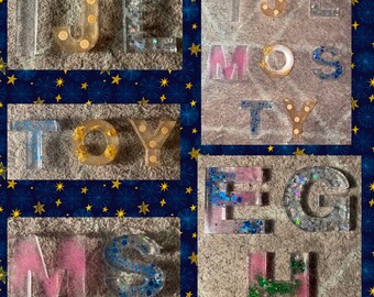 Personalised Resin Key Chains