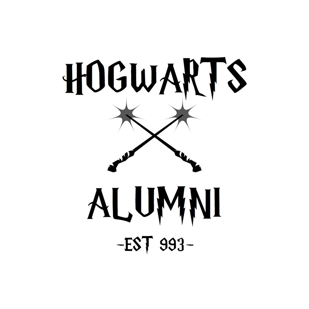 Hogwarts Alumni SVG PNG JPEG Hp Wizard Cut Files Vector Etsy