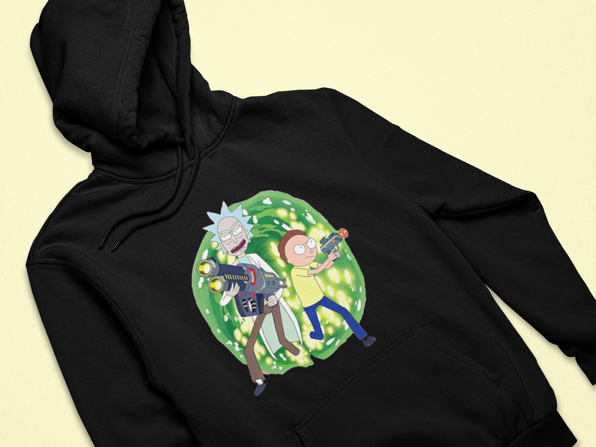 Sudadera con capucha de Rick y Morty sudadera jersey de - Etsy España