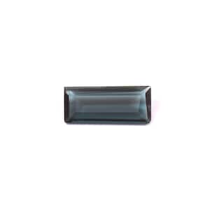 Natural Blue Tourmaline, Faceted Tourmaline Baguette, Blue Tourmaline Baguette, 7x3 MM, Natural Gemstone, Loose Gemstone