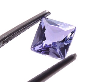 Natürliche Tansanit facettiertes Quadrat 5 MM, Super Qualität, Schnitt Stein, lose Edelsteine, Tansanit Edelstein