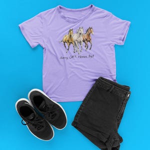 Funny Horse Quote Boxy Tee: Equestrian Gift, Horse Lover T-Shirt