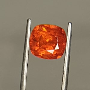 Fanta Garnet | Mandarin Garent | Orange Spessartite Garnet | Natural 4.7 Carats Unheated and Untreated