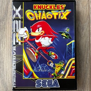 Knuckles Chaotix Sega Megadrive 32X benutzerdefiniert