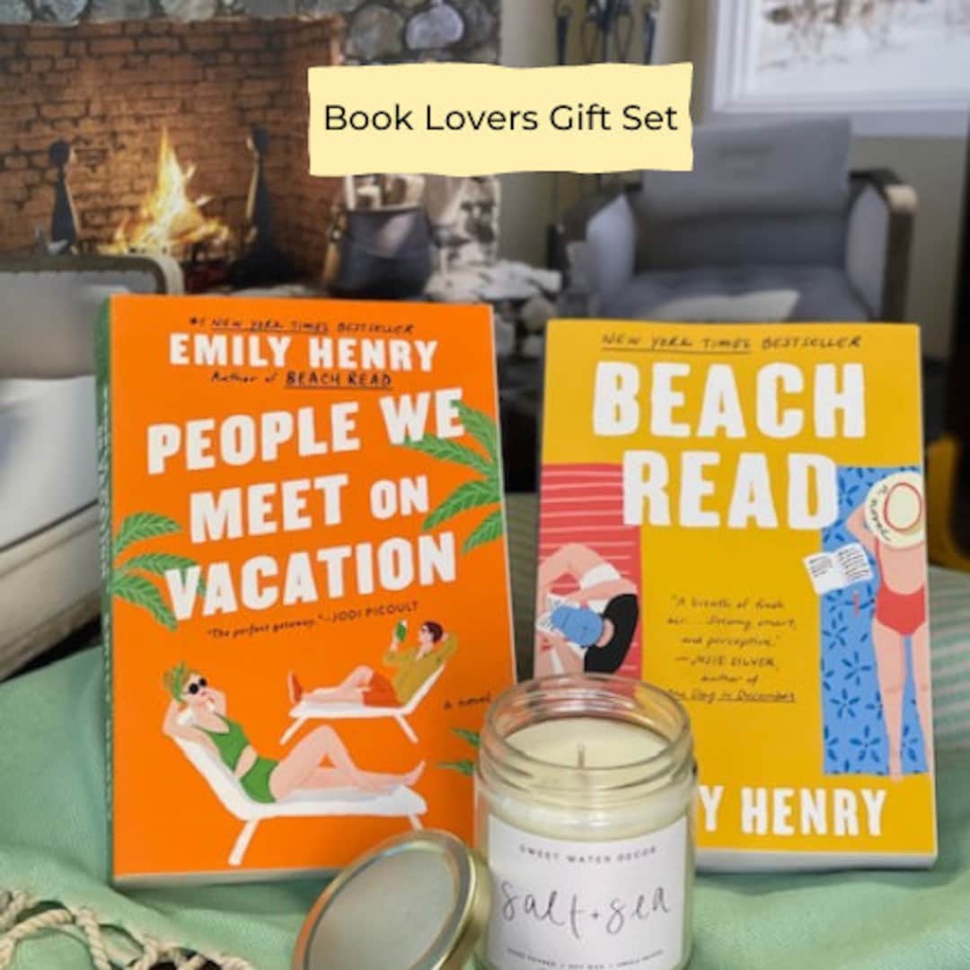 Book Lovers Gift Set Travel Treasure Box Etsy