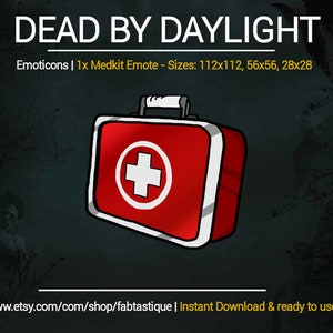 Dead by Daylight Med-Kit Emote Twitch | DBD Emote Twitch | Dead By Daylight Emote