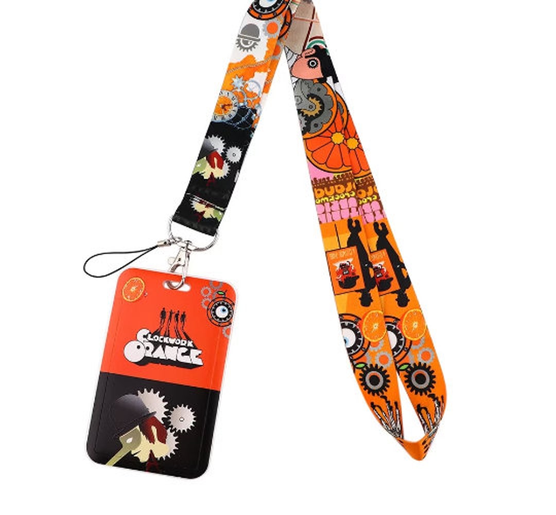 A Clockwork Orange Classic Movie Themed With ID Badge Holder Lanyard - Etsy