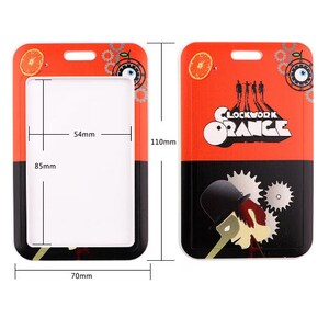 A Clockwork Orange Classic Movie Themed With ID Badge Holder Lanyard - Etsy
