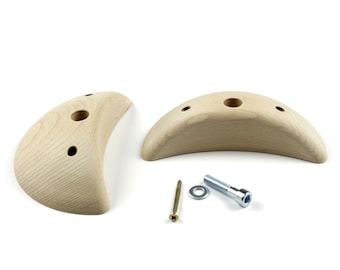 Concave Ledge | Wooden  Climbing Holds |  for Climbing Walls