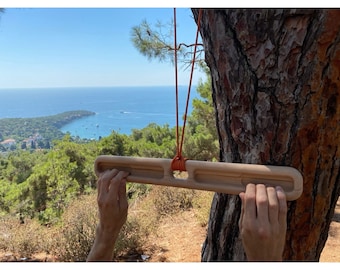 NILIO | Portable Climbing Hangboard | Compact Fingerboard for Grip and Finger Strength