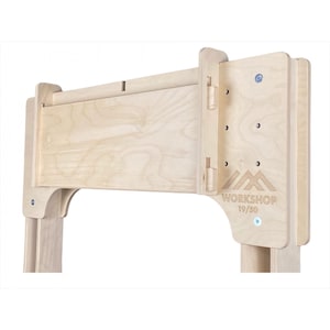 Optional quick removable panel for rack  hangboard