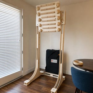 Campus Board para rack de entrenamiento, para montaje de tabla de escalada, entrenador de fuerza de agarre de dedos, gimnasio de escalada en casa