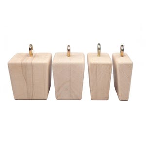 Pinch Block (1 piece) | Wooden Pinch Grip Trainer for Climbing, Grip Strength & Ninja Training