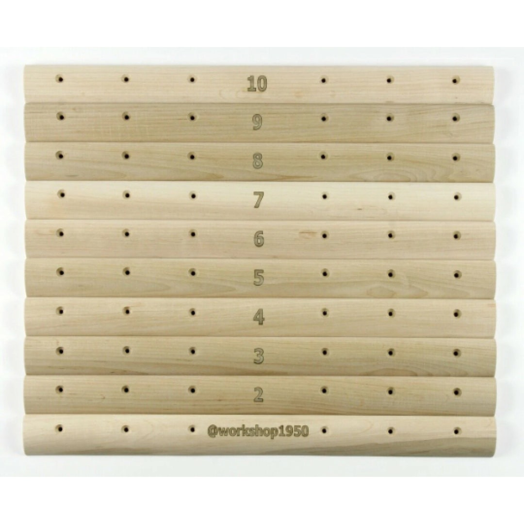 Campus Board Rungs G ( Set of 10 Pcs) | Wooden Climbing Training Rungs ...