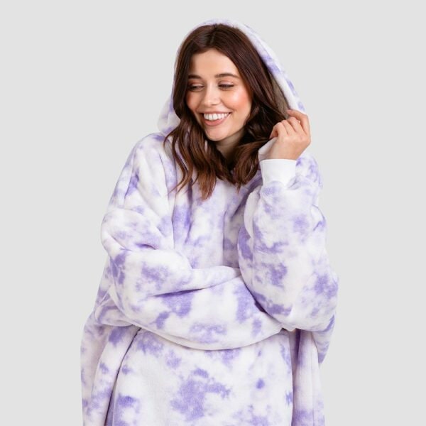 DIY Painted Oversized Fleece Hoodie Blanket Plush Warm Teddy - Etsy