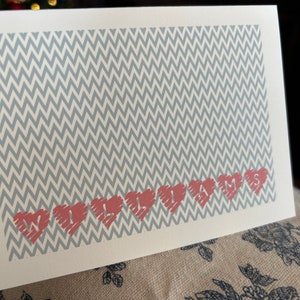 Sweet Soul Goods Herz Schrift-Dankesnotizen-Personalisierte Geschenke-Lehrer-Geschenke für sie-Valentinstag Geschenk 12 Karten & Umschläge