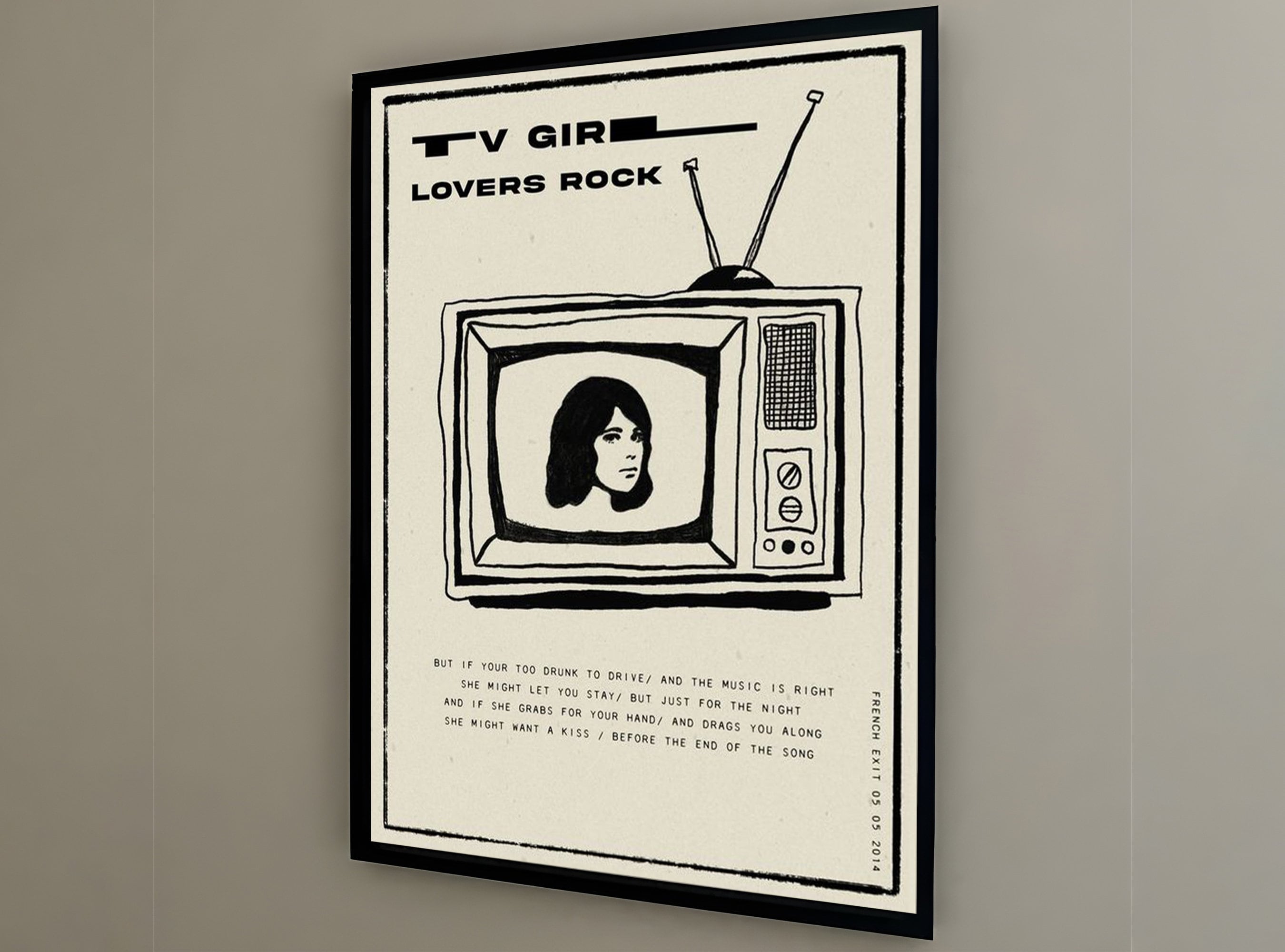 TV Girl Poster, Band Poster