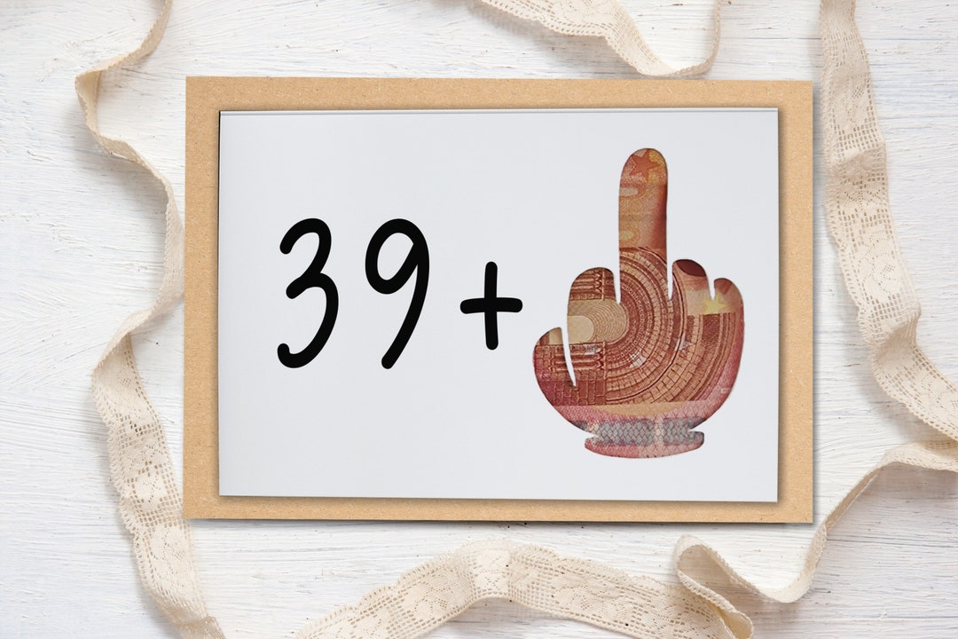 40. Geburtstag Witziges Geldgeschenk zum 40. besondere