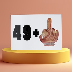 50. Geburtstag - Witziges Geldgeschenk zum Geburtstag - besondere Geburtstagskarte - 1973 Grußkarte - 50. Geschenk Karte Geld - DIN A6