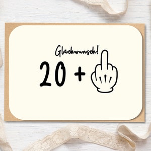21. Geburtstag - Witzige Karte zum Geschenk - besondere Geburtstagskarte - 21. Geburtstag Geschenk Karte - Geburtstagsgeschenk Mann - DIN A6