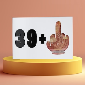 40 cumpleaños - regalo de dinero divertido para cumpleaños - tarjeta plegable DIN A6 - tarjeta de regalo de 1983 - tarjeta de 40 cumpleaños dinero - DIN A6