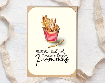 Sweet Card - Carte d'anniversaire pour petite amie, petit ami - Cadeau d'anniversaire pour partenaire - Carte d'anniversaire (DIN A6)