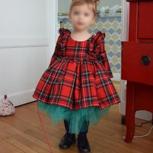 Robe de fille de noel Etsy France