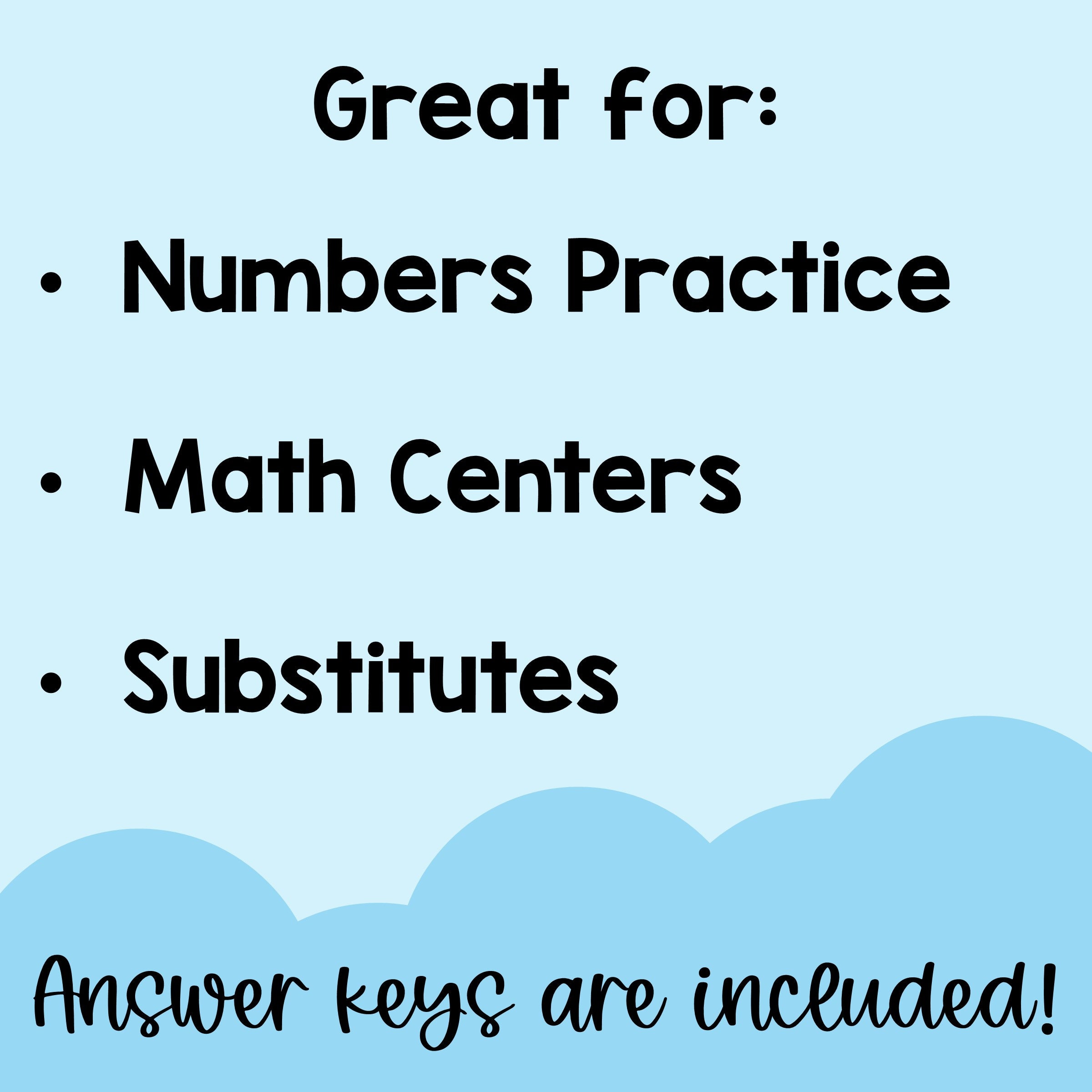 Animals 100's Chart Mystery Pictures Kids Number Practice for School or