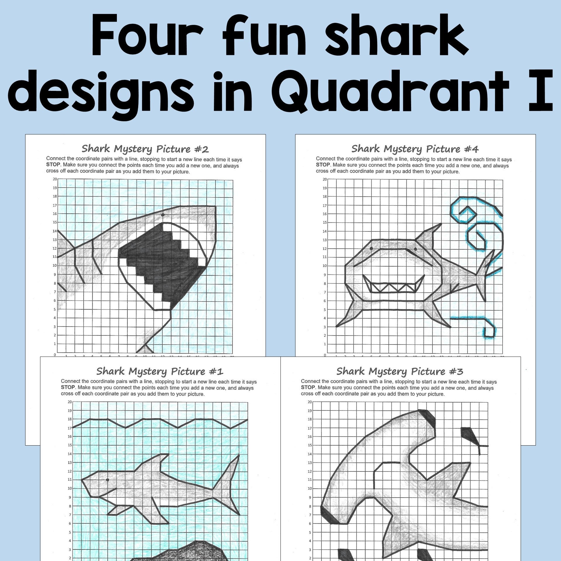 Quadrant 1 Coordinate Plane