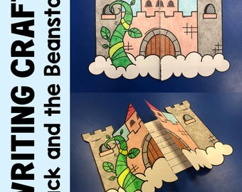 Jack and the Beanstalk Fun Writing Craft with Prompts