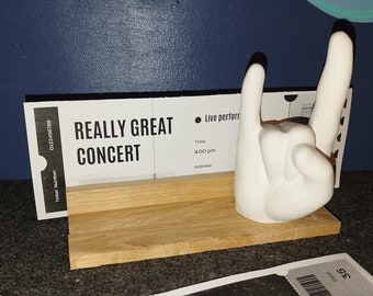 Concert ticket holder